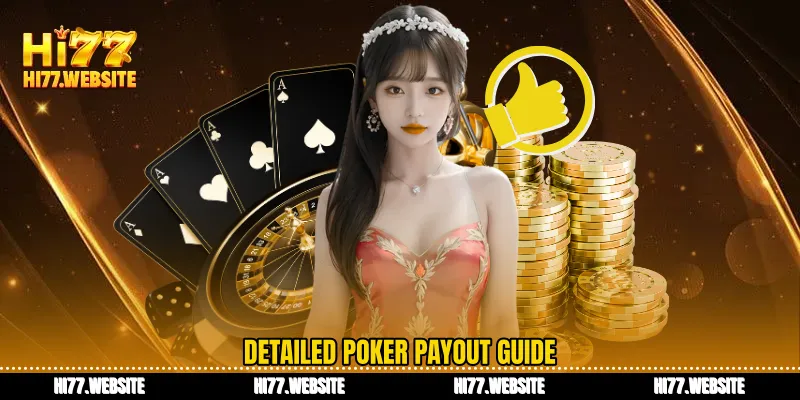 Detailed poker payout guide