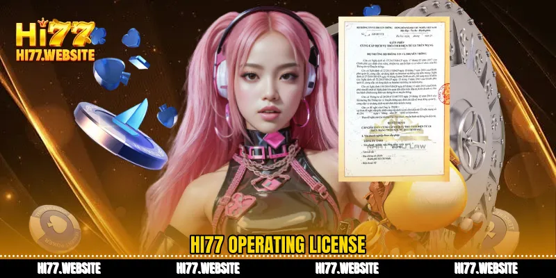 HI77 operating license