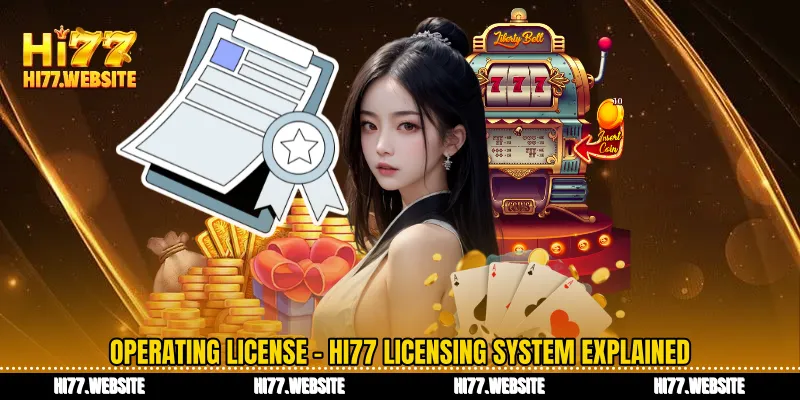 Operating license verification process