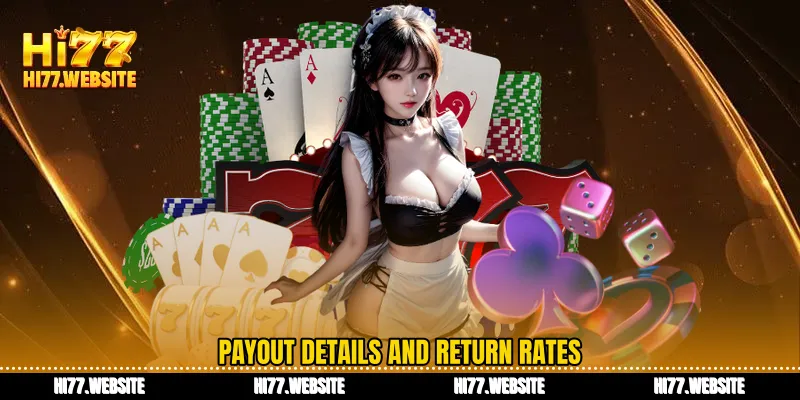 Payout details and return rates